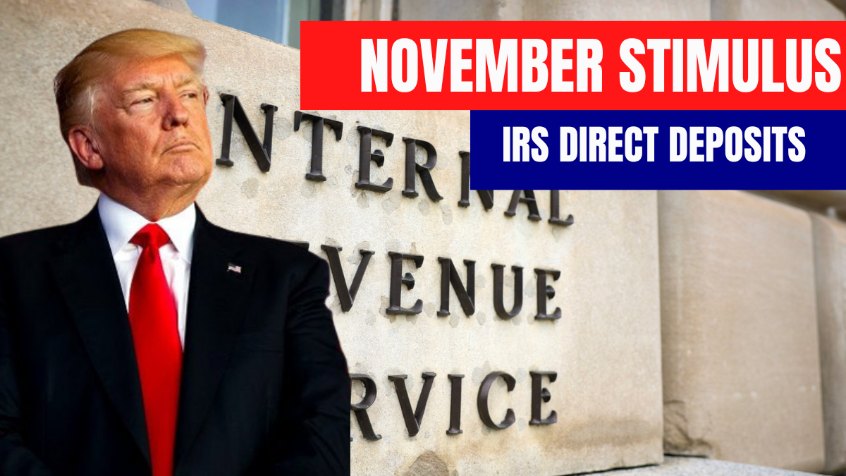 irs november direct deposits