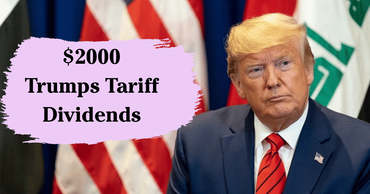 trump tariff dividends